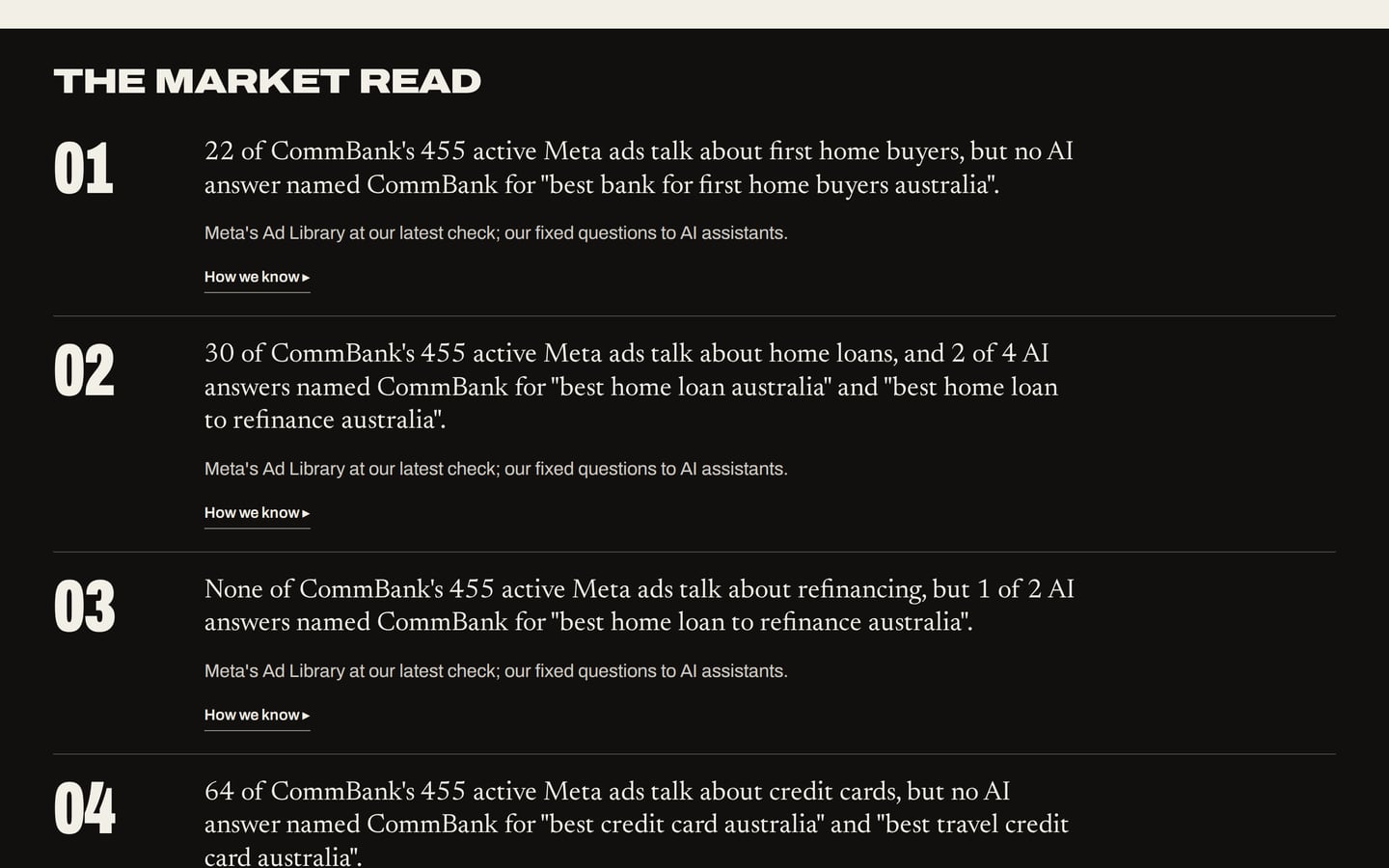 The Market in the demo